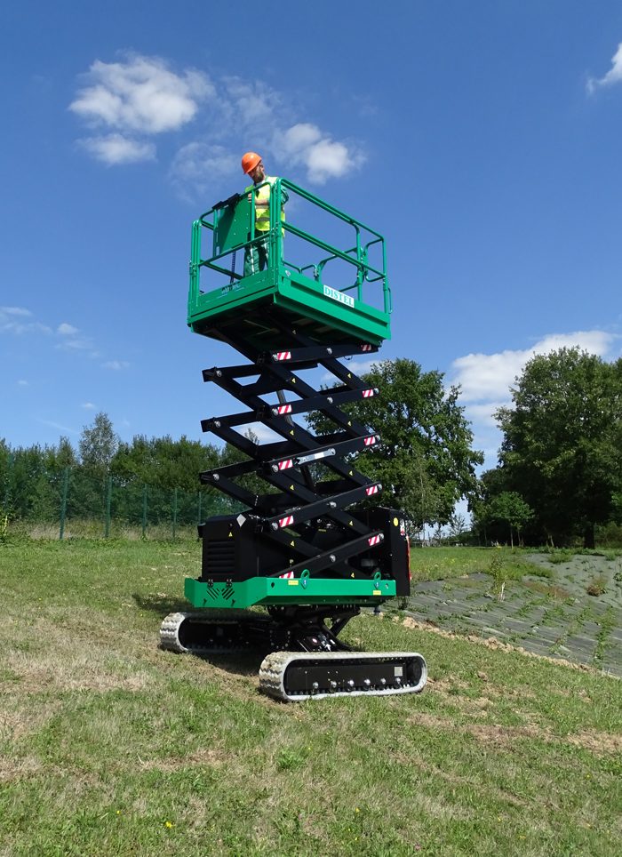 nacelle a chenille, location nacelle sur chenille