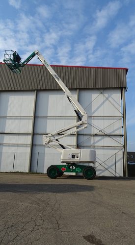 location nacelle articulée, mamouth