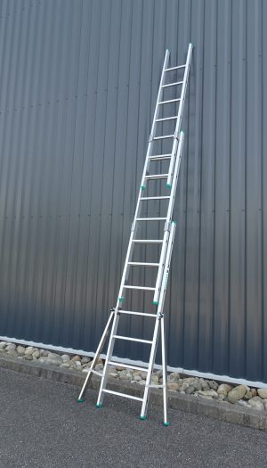 echelle 3 brins, echelle 3 pans, echelle 3 plans, echelle alu 3 pans, echelle coulissante