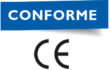 Logo conforme : CE