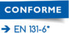 Logo CONFORME : EN 131-6*