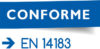 Logo conforme : EN 14183