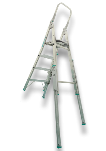 escabeau telescopique détouré
