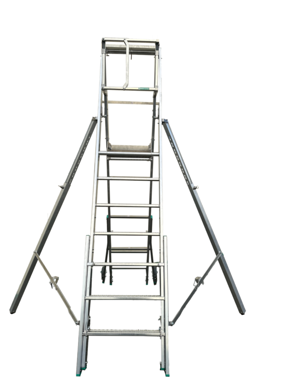 Plateforme roulante IKSTEL réglable avec stabilisateurs – Image 3