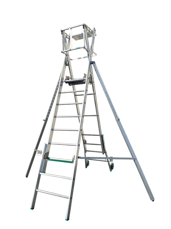 Plateforme roulante IKSTEL réglable avec stabilisateurs