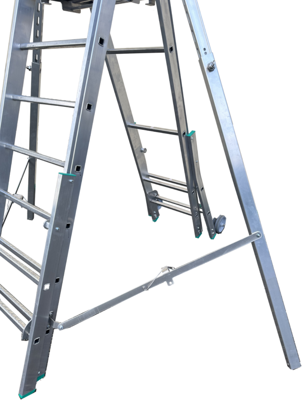 Plateforme roulante IKSTEL réglable avec stabilisateurs – Image 4