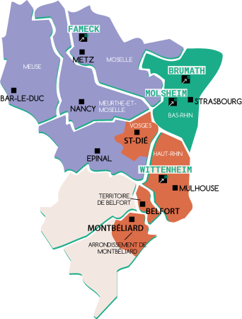Zone de chalandise DISTEL