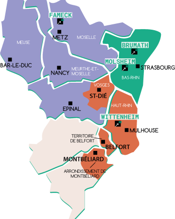 Zone de chalandise DISTEL