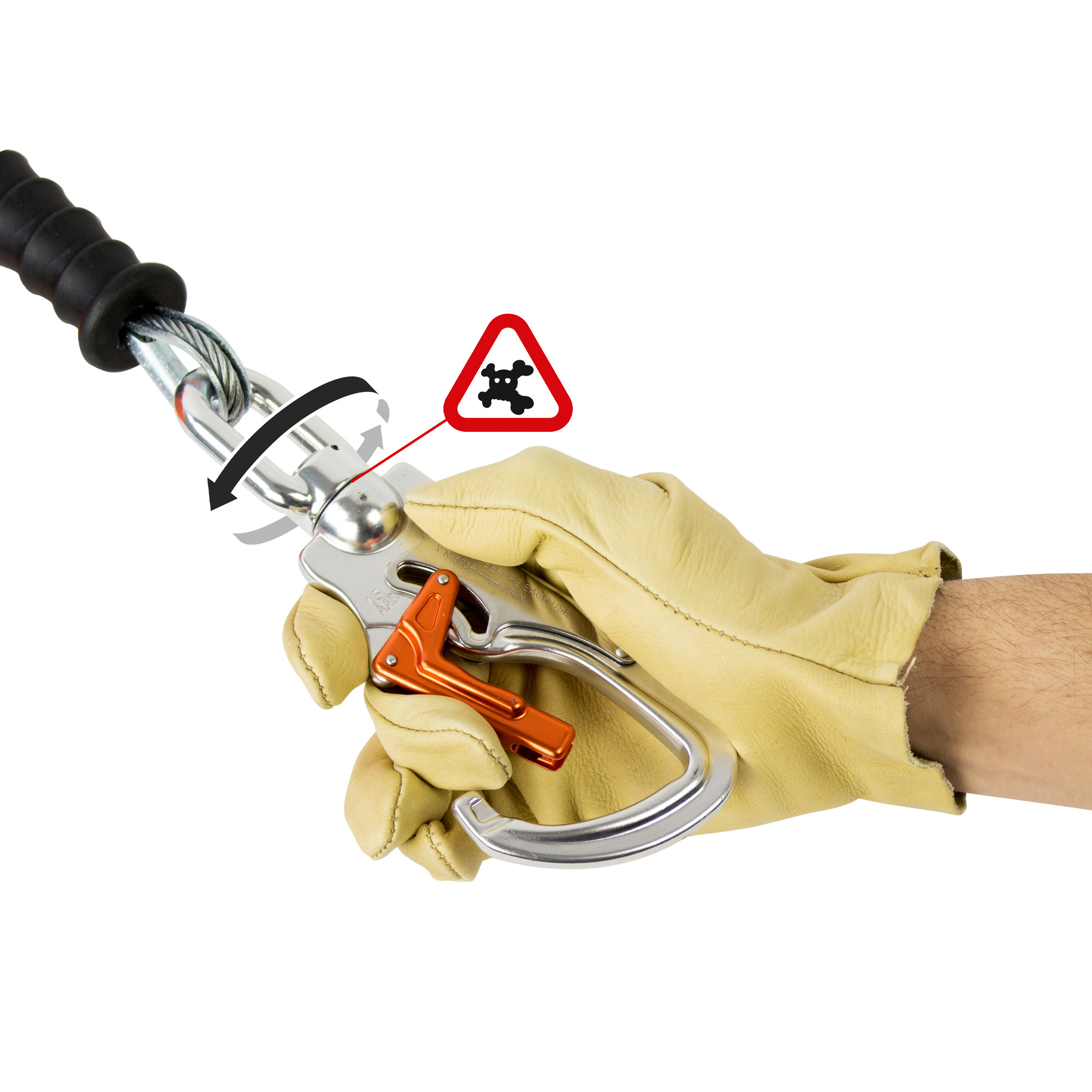 Antichute à rappel automatique avec absorbeur d'énergie – Image 2