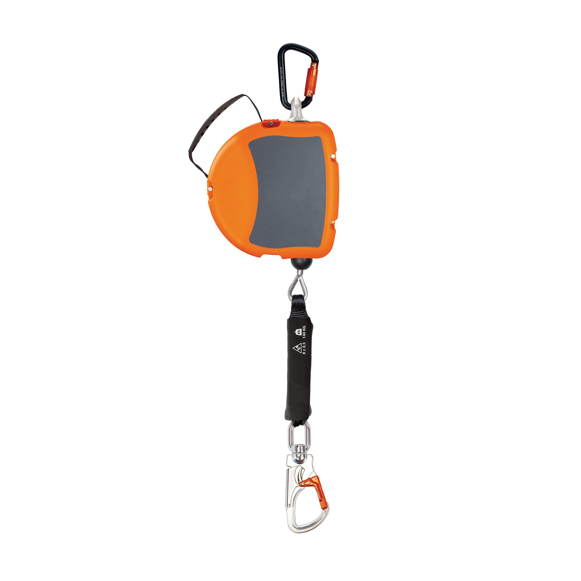 Antichute à rappel automatique avec absorbeur d'énergie